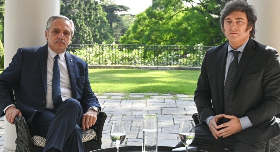 Cumbre en Olivos: Fernández y Milei comenzaron con la