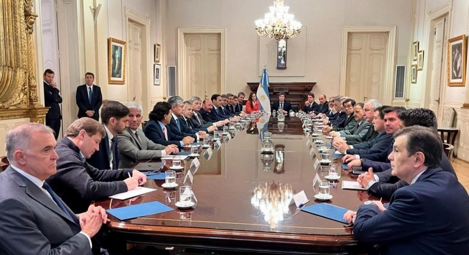 Milei le pidió a los gobernadores que apoyen las transformaciones económicas