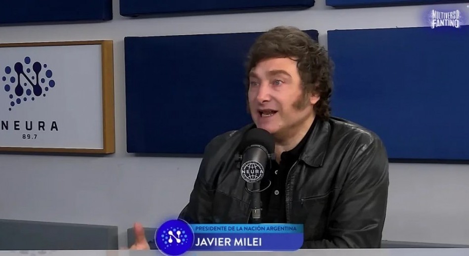 Milei se despegó de Benegas Lynch: