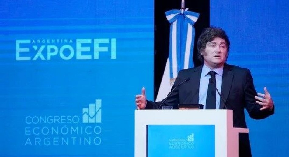 Milei dijo que la inflación se terminará a mitad del año próximo y pidió