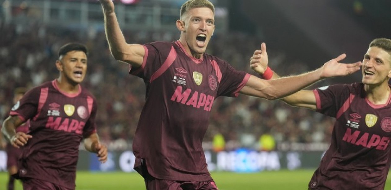 Lanús venció a Flamengo 1-0 en la ida de la Recopa Sudamericana