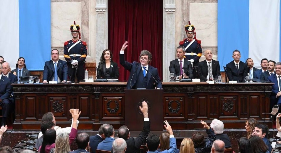 Asamblea Legislativa: Milei estuvo eufórico y vaticinó que CFK 