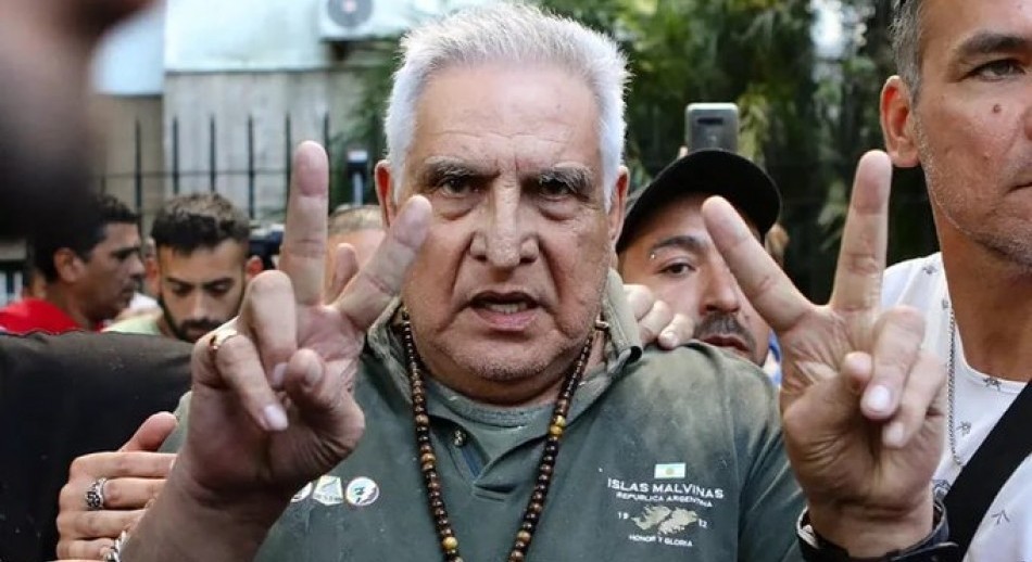 Liberado, el Pata Medina pidió cárcel para