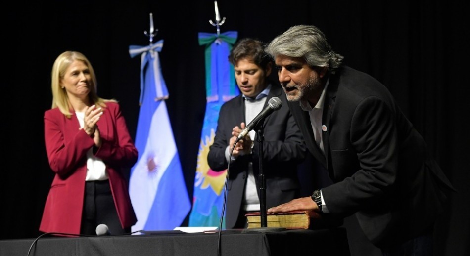 Walter Correa asumió como ministro de Trabajo en la provincia de Buenos Aires