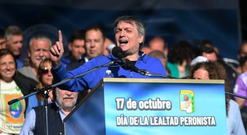 Máximo Kirchner afirmó que Macri es un